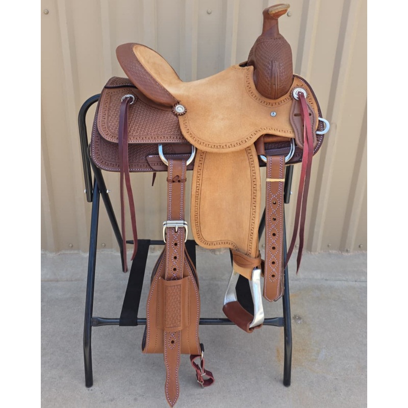 #1898 13″ Corriente Youth Kids Buckaroo Association