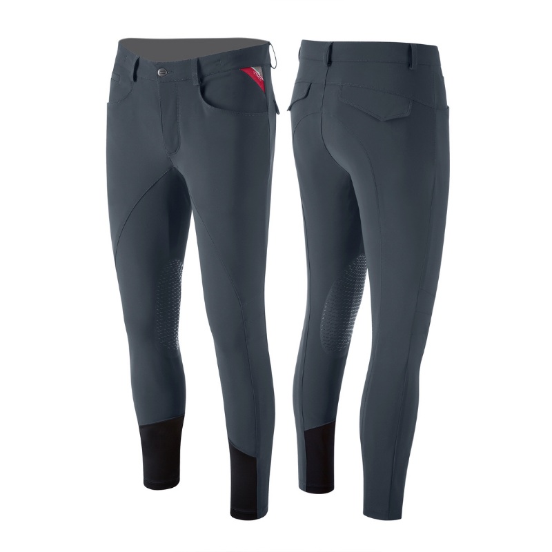 Mens Mael Breeches | Knee Grip | Grey