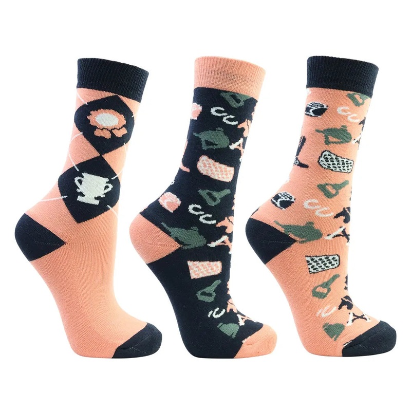 Pony Passion Socks by Little Rider Pack of 3