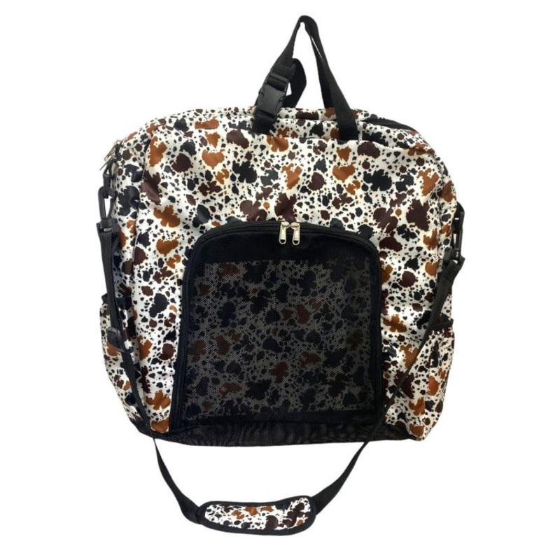 Showman Cow Print Sport Boot Carry-All Bag