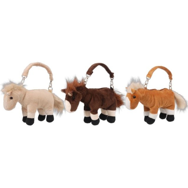 Tough 1 Plush Horse Handbag – Assorted