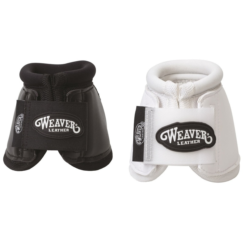 Weaver Leather Horse Equine Ballistic 2520D Nylon No-Turn Overreach Heavy Duty Bell Boots Xtended Life Closure