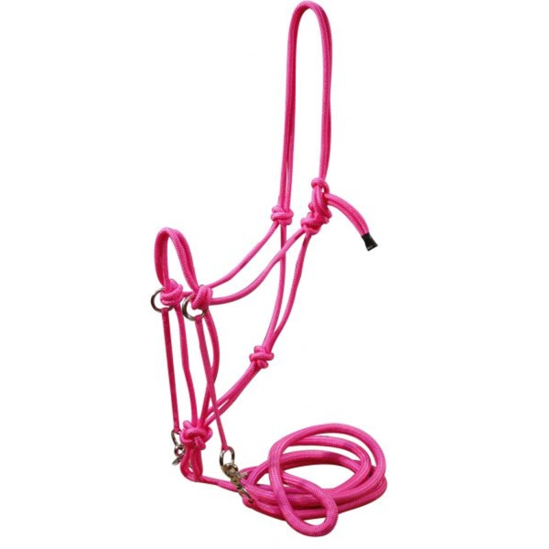 #722769-1: Showman nylon rope bitless bridle
