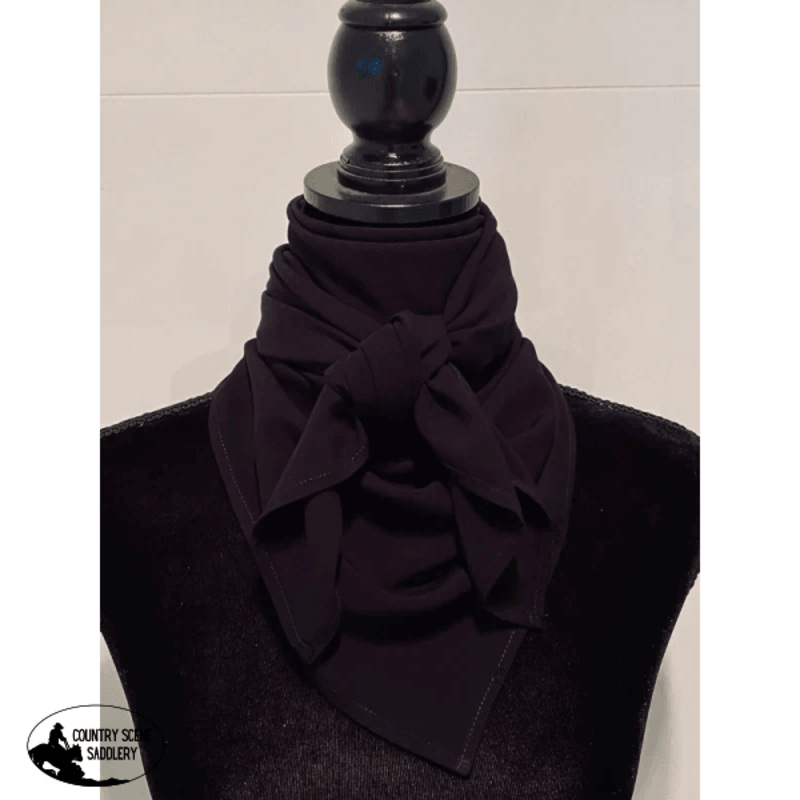 A7276 – Black Rawhide Scarf