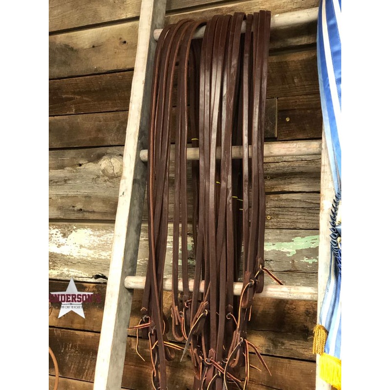 Dark Oiled Harness Reins by Don Rich