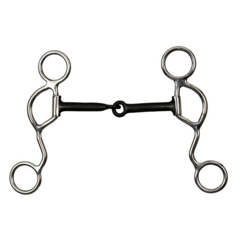 Half Moon Cheek Snaffle Bit
