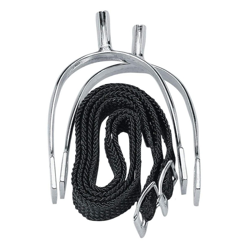 Korsteel POW Never Rust Spurs With Straps