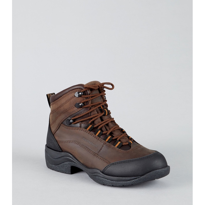 Vinci Waterproof Laced Boots Brown