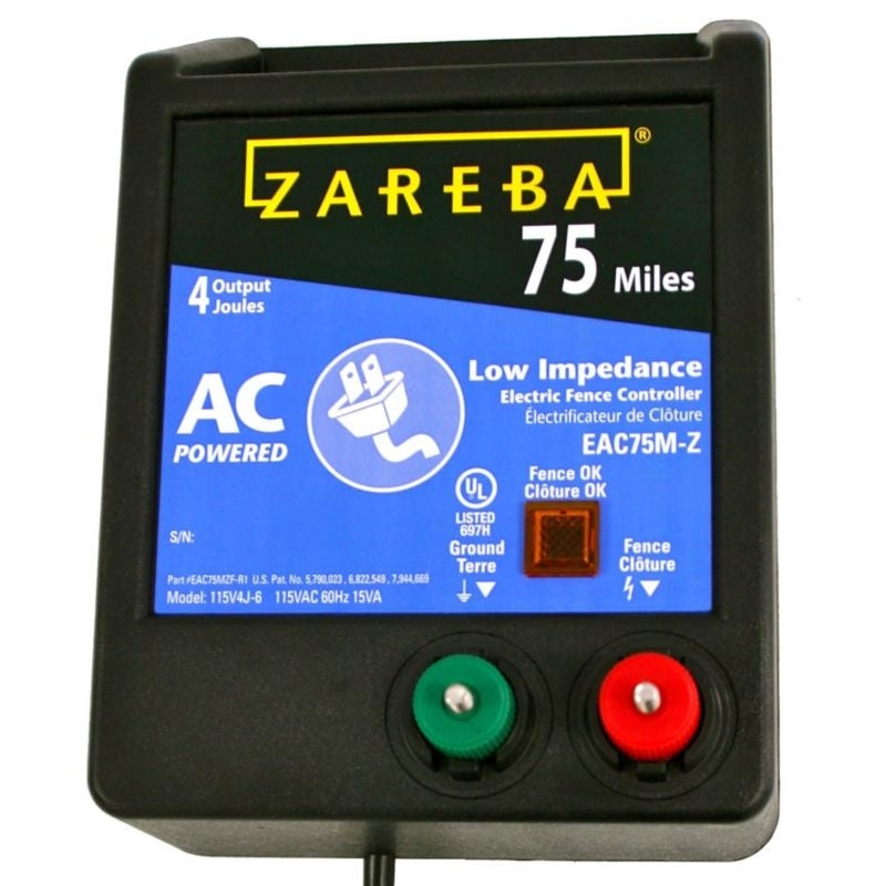 Zareba 75 Mile AC Low Impedance Charger