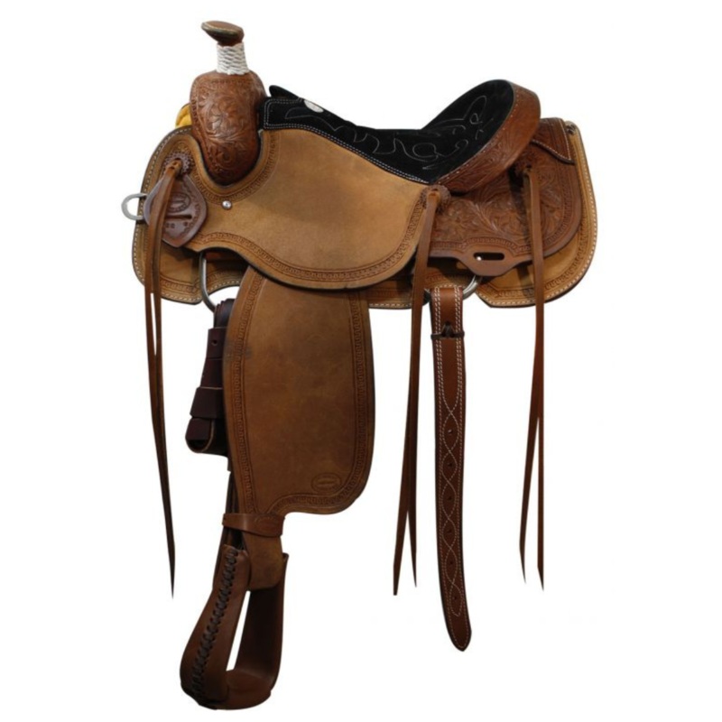 16″ Showman  Calf roper saddle