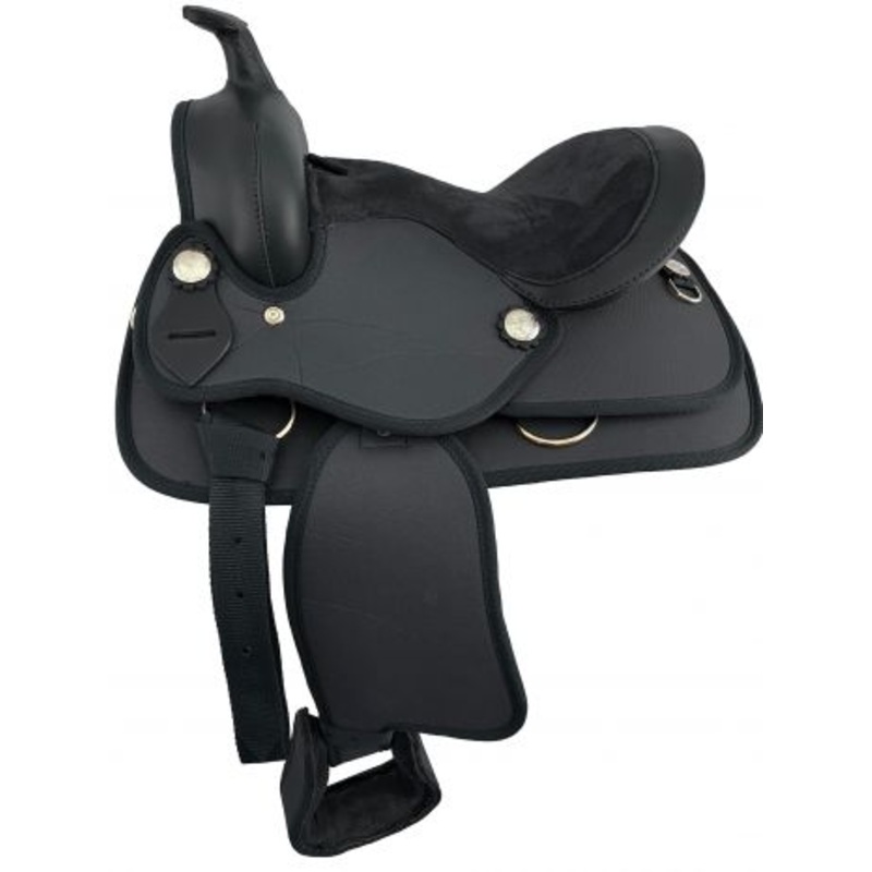 #609012: 12″ Nylon Cordura Pony Saddle w/ Suede Leather Seat