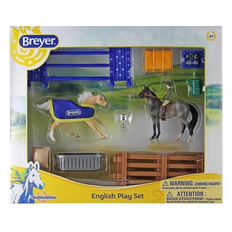 Breyer 2017 Stablemates English Play Set