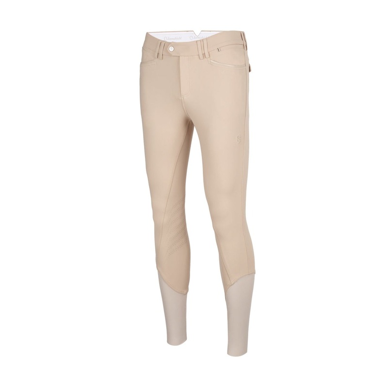 Mens Marceau Matt Breeches | Knee Grip | Sand