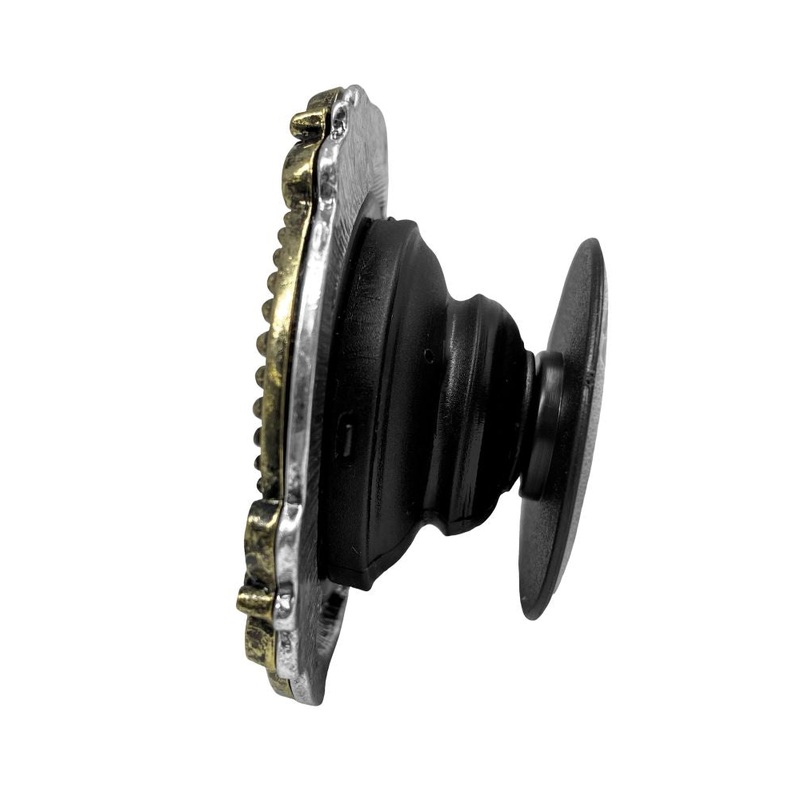 Oval Cross Concho Phone Grip