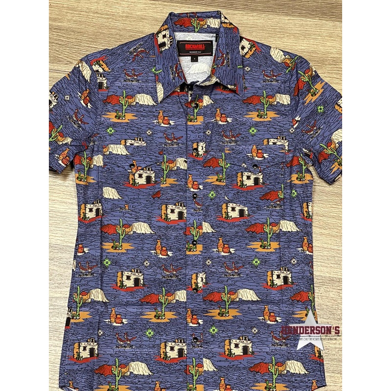 Desert Conversational Print Short Sleeve~ Only L, Xl, XXL