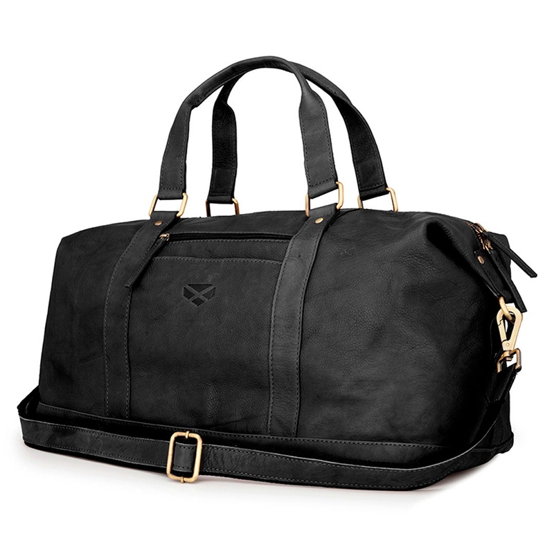 Hoggs of Fife Monarch Leather Carryon Holdall