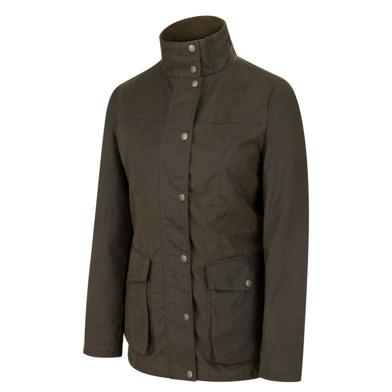 Hoggs of Fife Caledonia Ladies Waxed Jacket