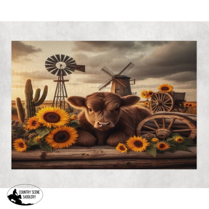 Puzzle – Wagon Wheel Highland