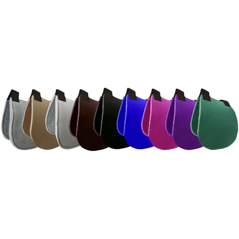 Showman  Colored 3/4″ felt wither pad with nylon straps