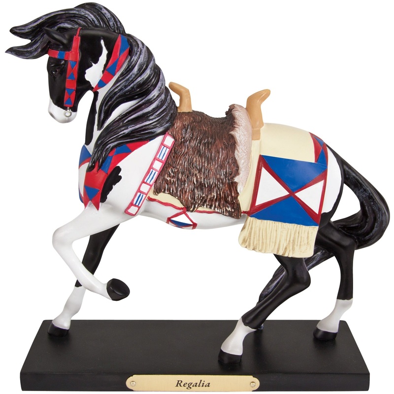 The Trail Of Painted Ponies Regalia Figurine