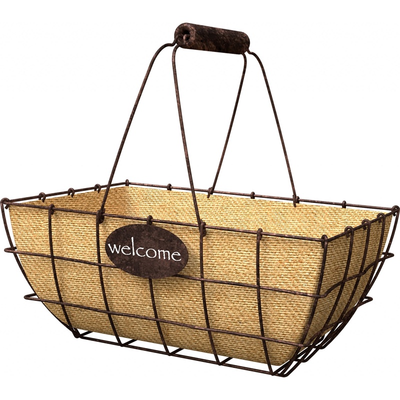 Welcome Basket With Handle