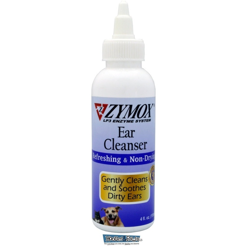 Zymox Ear Cleanser Pet Dog Cleansing Treatment Non Toxic Bio-Active Enzymes 4 oz