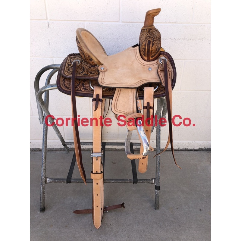 CSY 701CB 10″ Corriente Youth Buckaroo Association Saddle