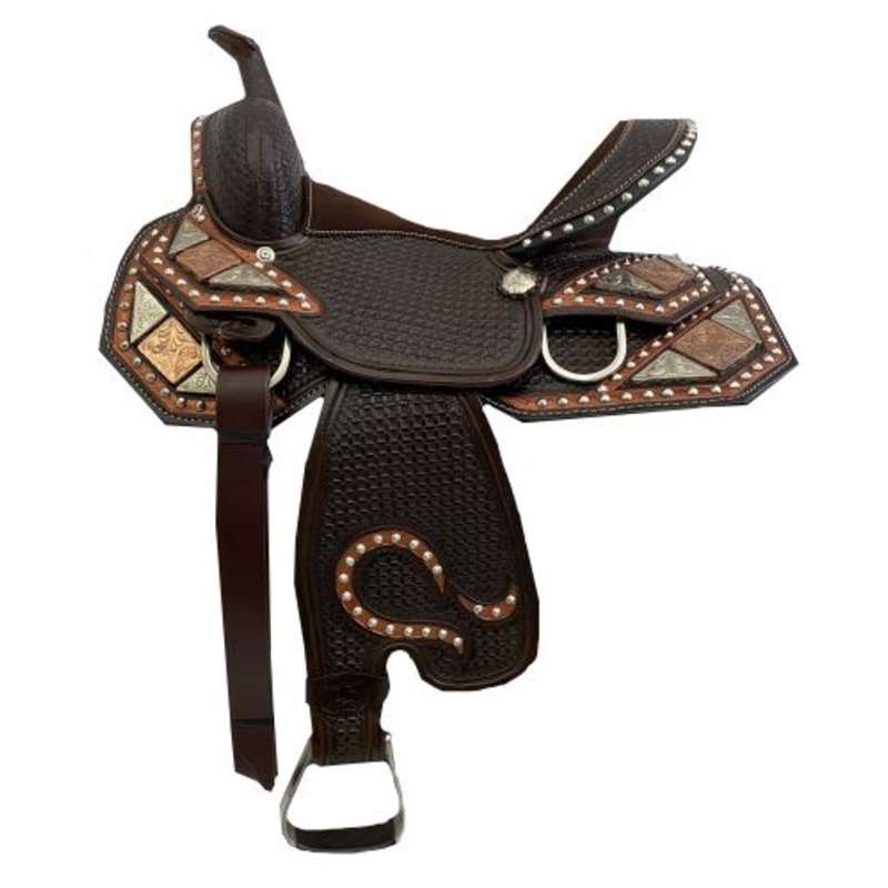 13″ Circle S Trail Saddle-Full Quarter Horse Bars-FREE SHIPPING