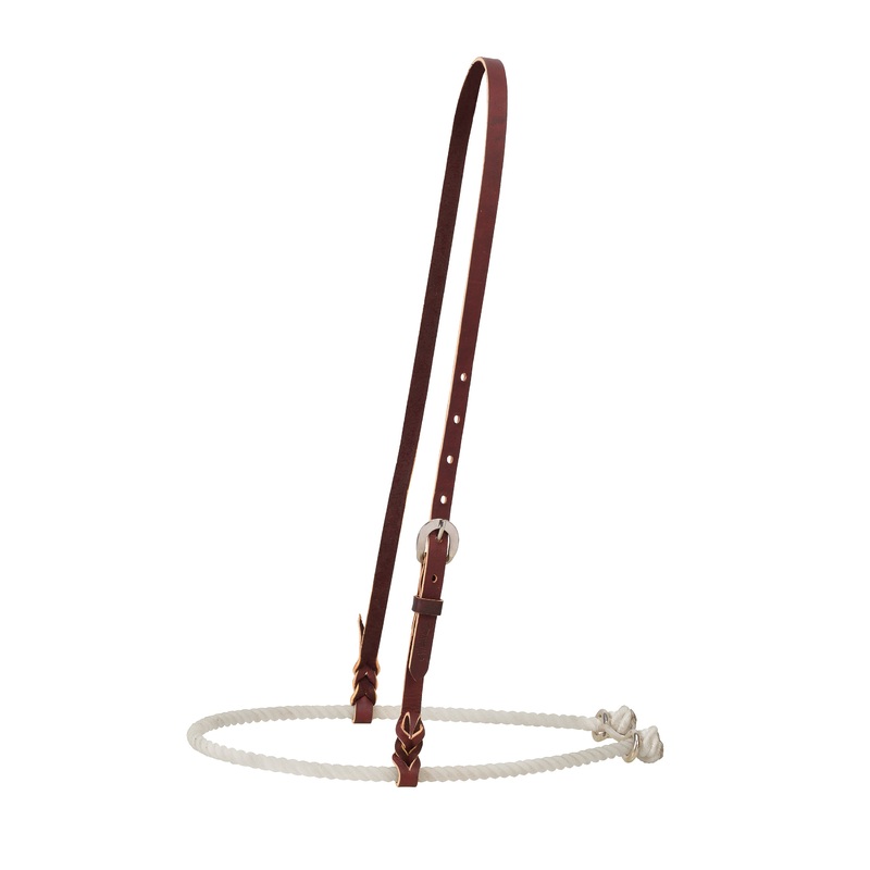 Rope and Latigo Leather Noseband