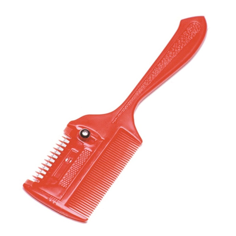 10258 Jacks 7″ Thinning Comb – Red