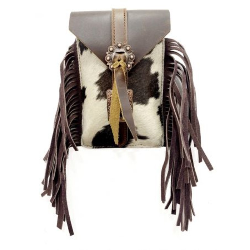 Cowhide Saddle Bag