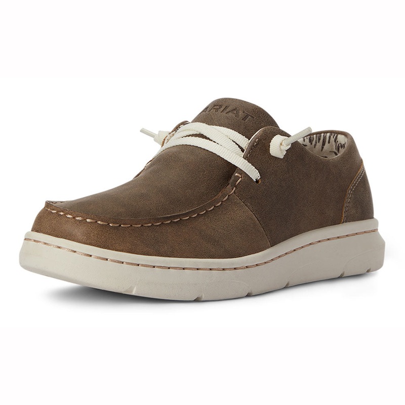 10038484 Ariat Women’s Hilo Slip on Shoe – Brown Bomber
