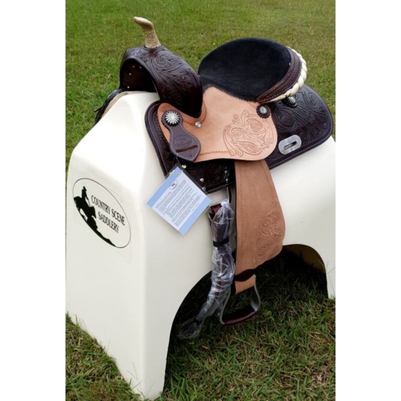 14″, 15″, 16″  Double T Barrel Style Saddle.