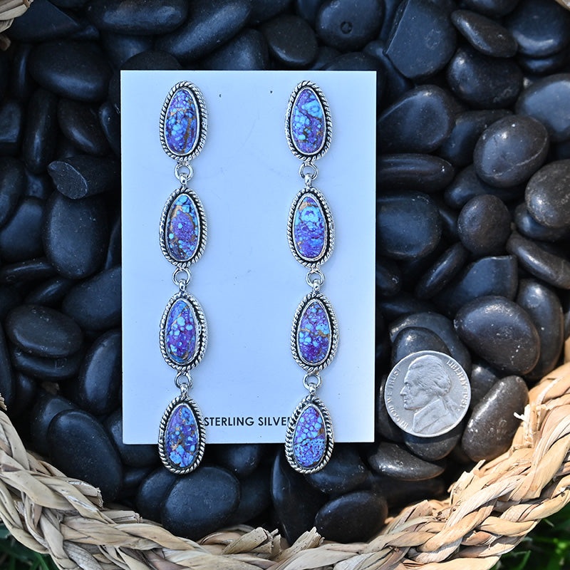 The Pyper Four Stone Earrings