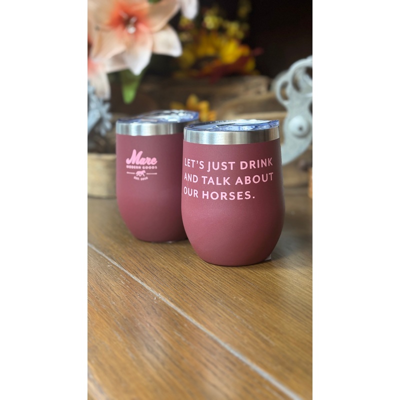 Drink and Talk Wine Tumbler
