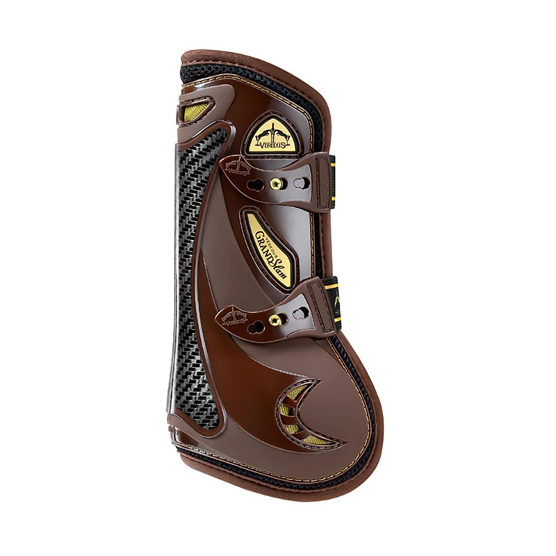 Veredus Grand Slam Carbon Gel Vento Tendon Boots – Brown