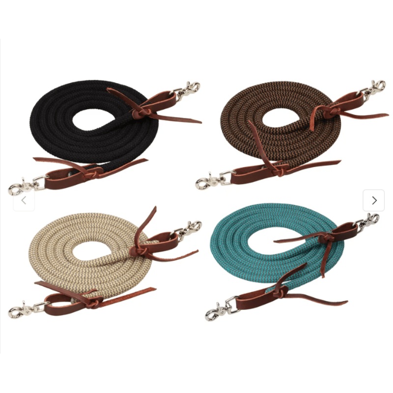 Weaver Leather EcoLuxe Bamboo Round Trail Rein, 1/2″ X 10′