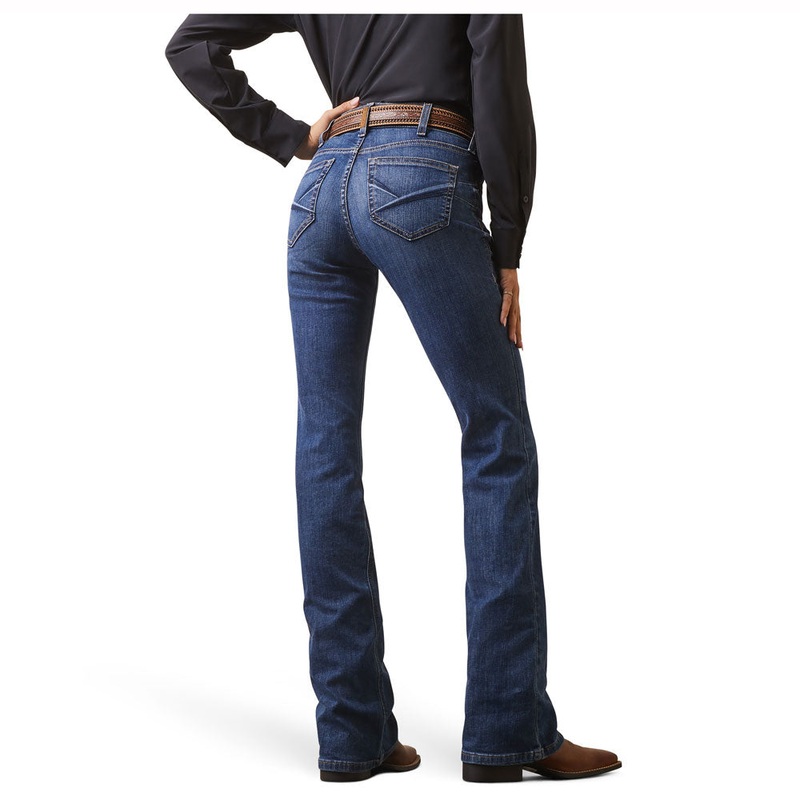 10043146 Ariat Women’s REAL Leila Perfect Rise Bootcut Jean – Irvine