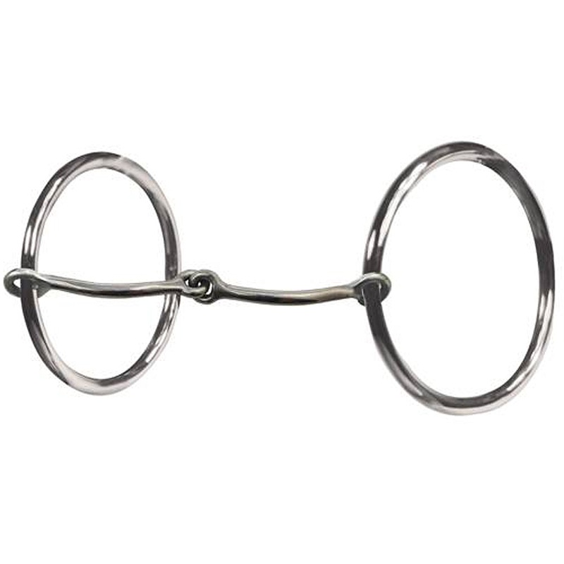 5″ Professional Choice Horse Bit Brittany Pozzi O Ring Smooth Snaffle