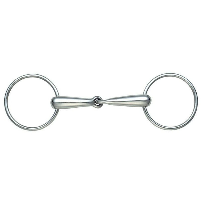 Shires Hollow Mouth Race Snaffle Bit