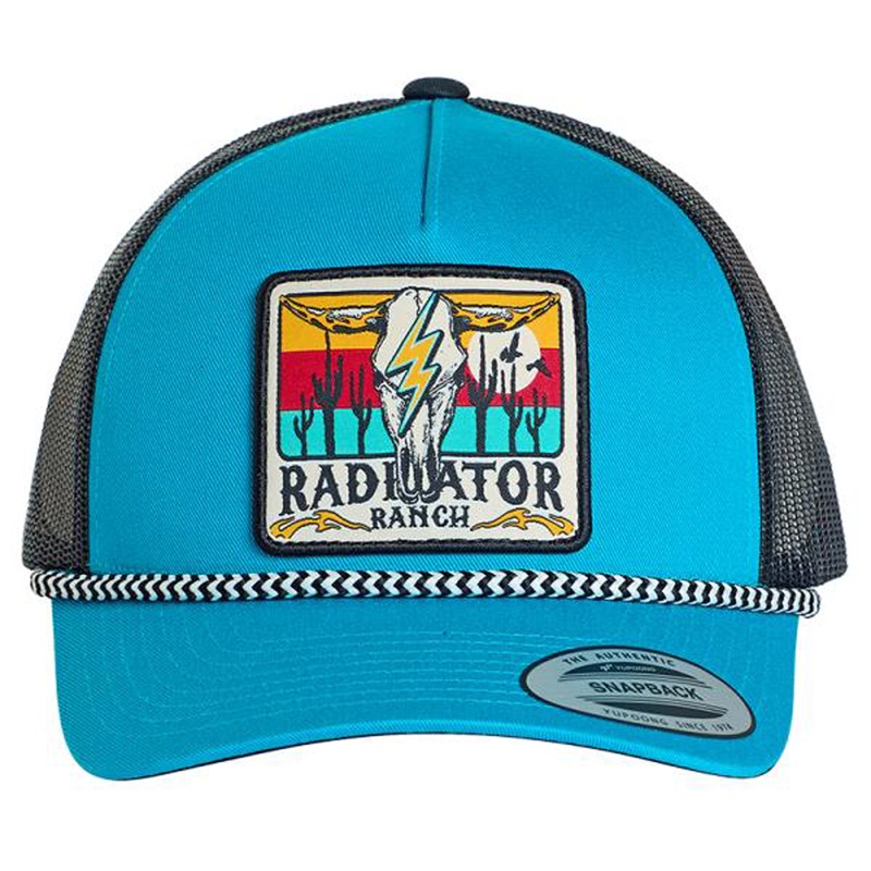 BU40X06824 Rock & Roll Radiator Ranch Cap –  Teal