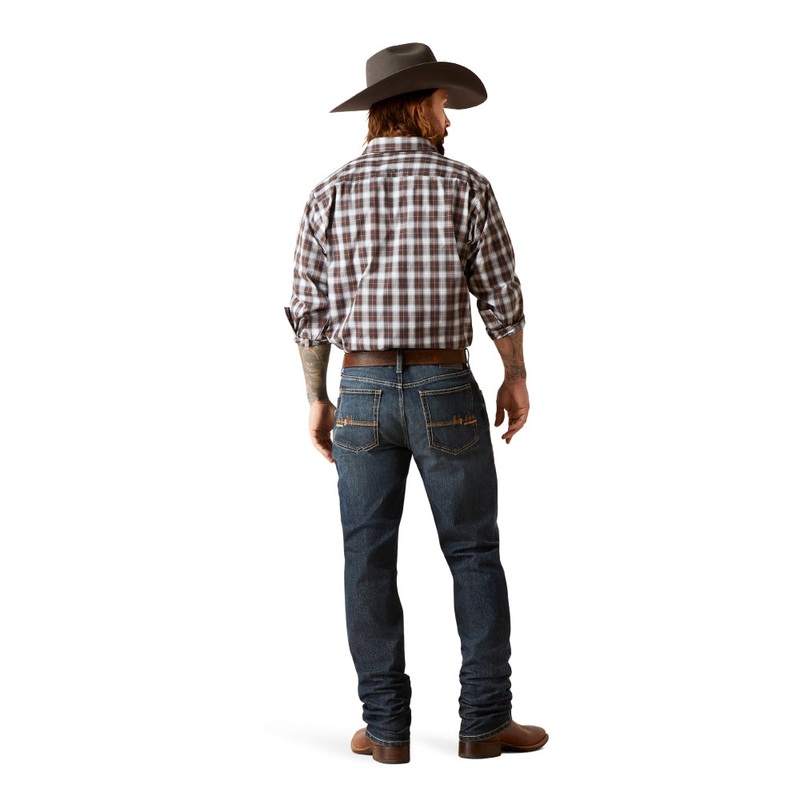 10045394 Ariat Mens M4 Derek Relaxed Boot Cut Jean – Atlas