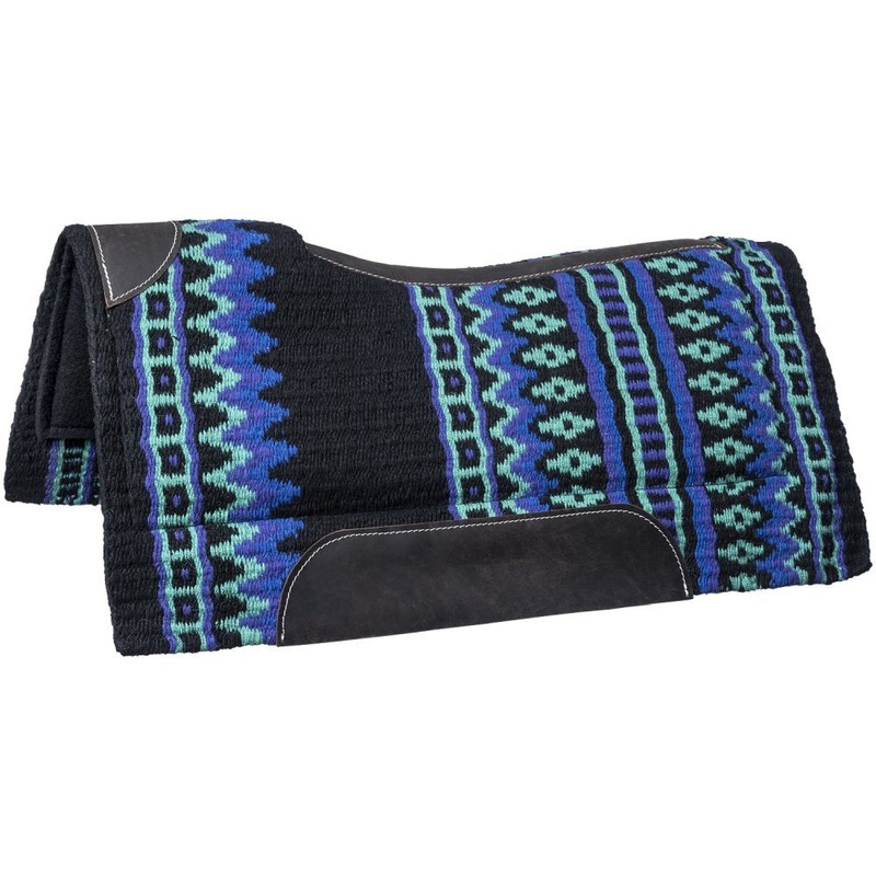 34″ x 36″ Arvada Felt Contour Saddle Pad TEAL-FREE SHIPPING