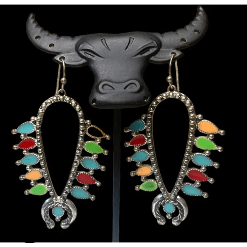 695E – Western Style Earrings