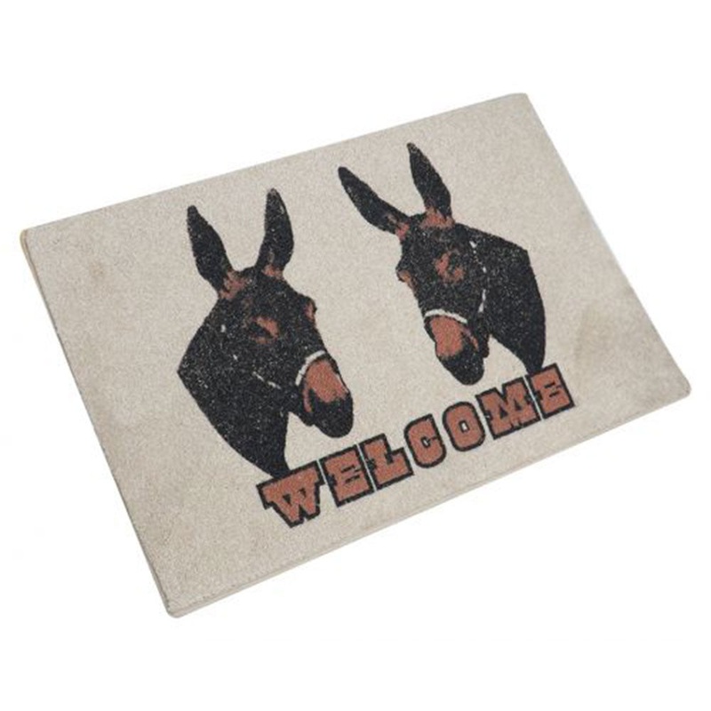 27 x 18 2 Mules Welcome Mat