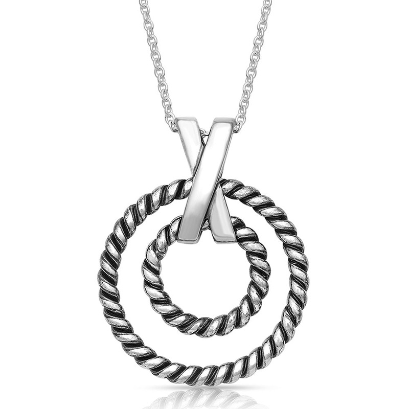 Topped W/ A Kiss Rope Necklace