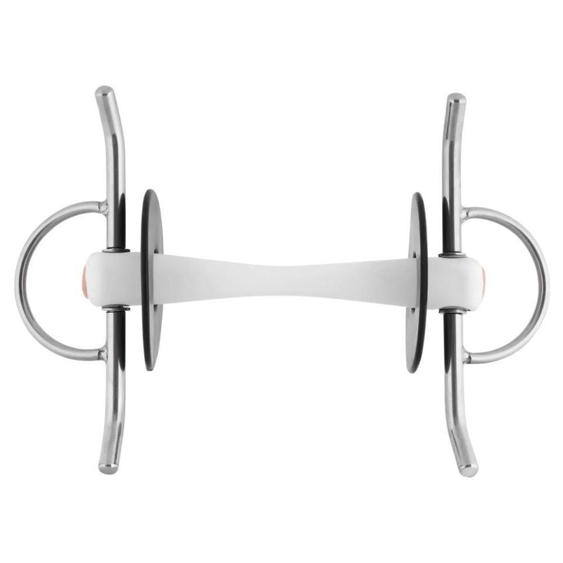 Sprenger Nathe Full Cheek Snaffle 20mm Flexible Mullen Mouth
