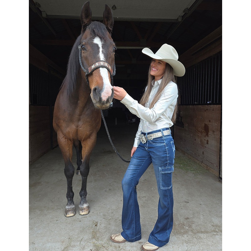 Women’s Western Jeans- PULL-ON ULTRABREATHE SUMMIT TROUSER- FREE SHIPPING