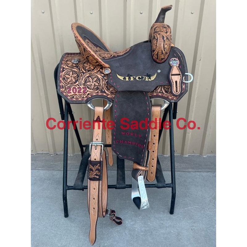 CSB 574CA Corriente New Style Barrel Saddle