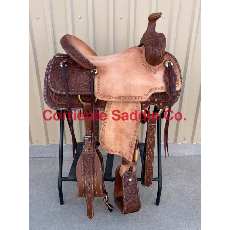 CSWJ 601A Corriente Will James Association Ranch Saddle